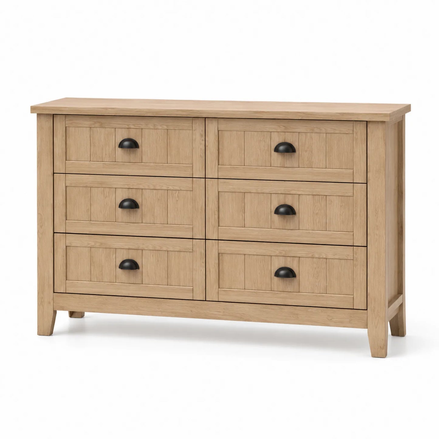 Commode en bois 6 tiroirs